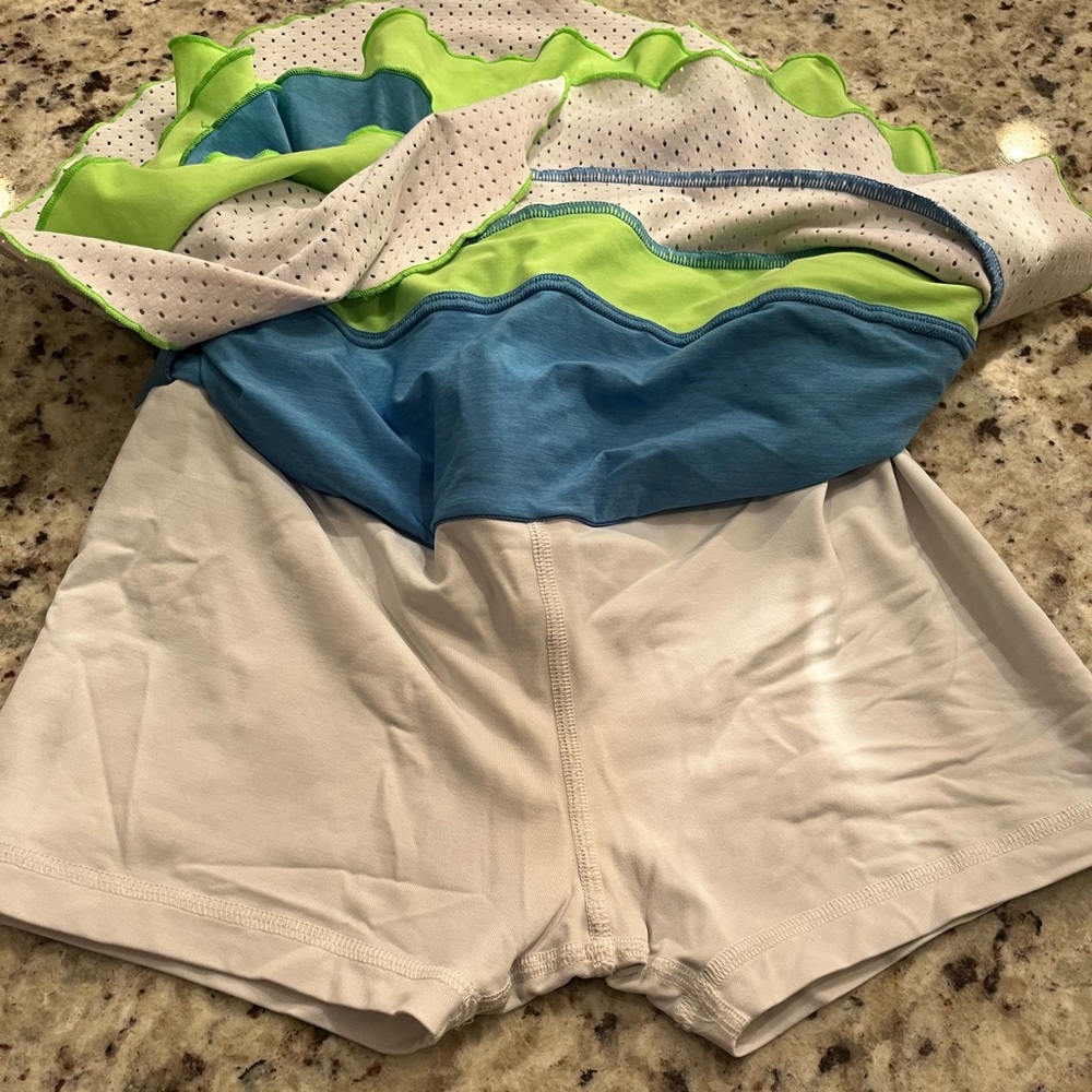 Sofibella Triumph Triple Ruffle Tiered Tennis Sko… - image 3